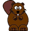 Cartoon beaver