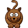 Cartoon cat