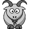 Cartoon goat