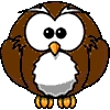 Cartoon owl